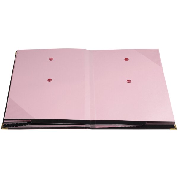 Unterschriftenmappe, DIN A4, 24 Fächer, schwarz