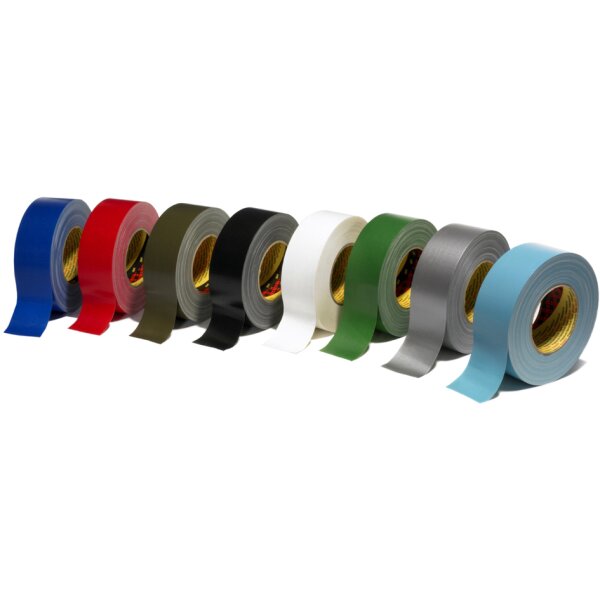 Premium Gewebe-Klebeband 389, 25 mm x 50 m, schwarz