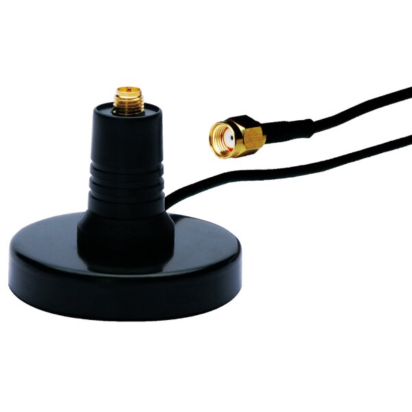 Antennenfuss für WLAN Stabantennen, R-SMA-Anschluss