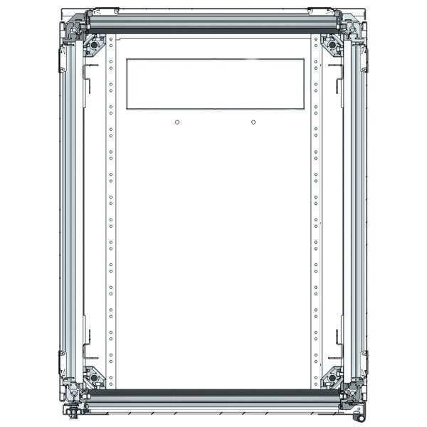 LogiLink 19" Netzwerkschrank, 22 HE, schwarz (RAL9005)