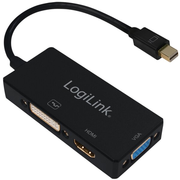 4K Mini DisplayPort auf DVI HDMI VGA Adapter
