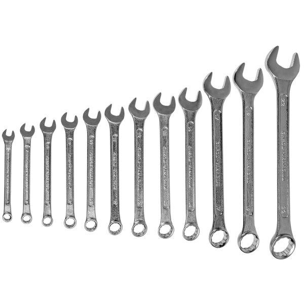 BRÜDER MANNESMANN Ringmaulschlüssel-Satz, 12-teilig