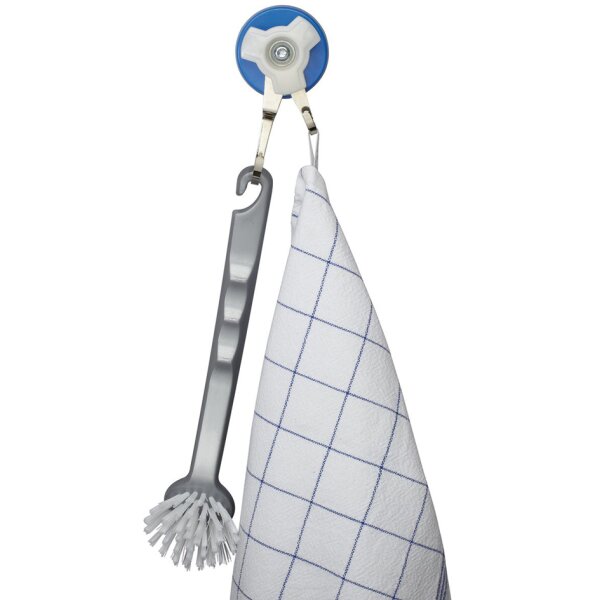 Magnet mit Karussell-Doppelhaken, Haftkraft: 18 kg