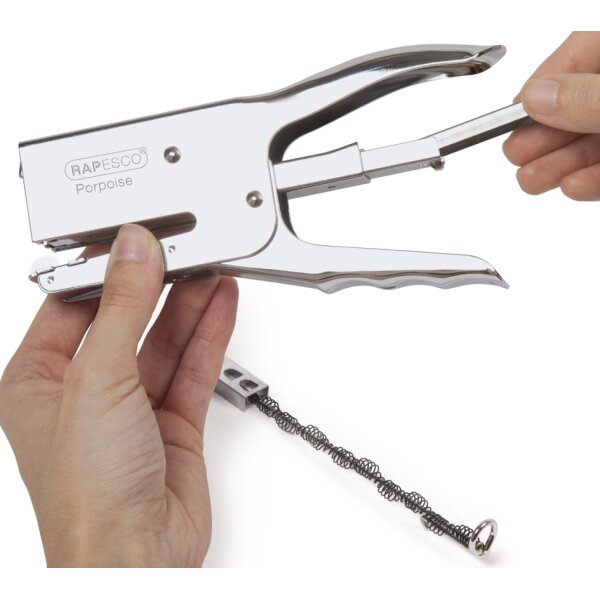 Heftzange Porpoise, chrom