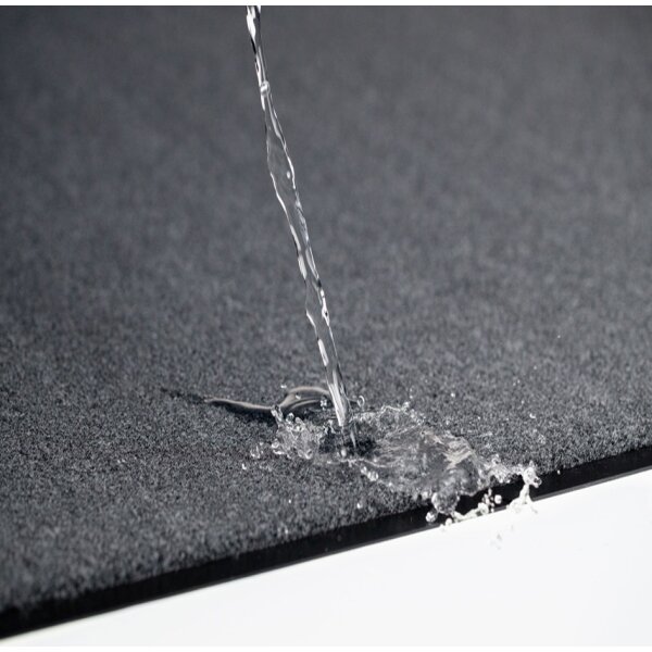 Schmutzfangmatte EAZYCARE AQUA, 1220 x 2440 mm, grau