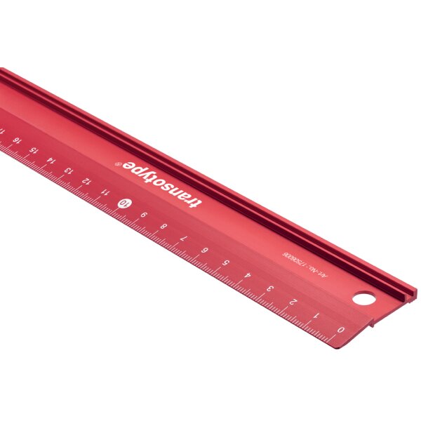 Schneidelineal, aus Aluminium, 600 mm
