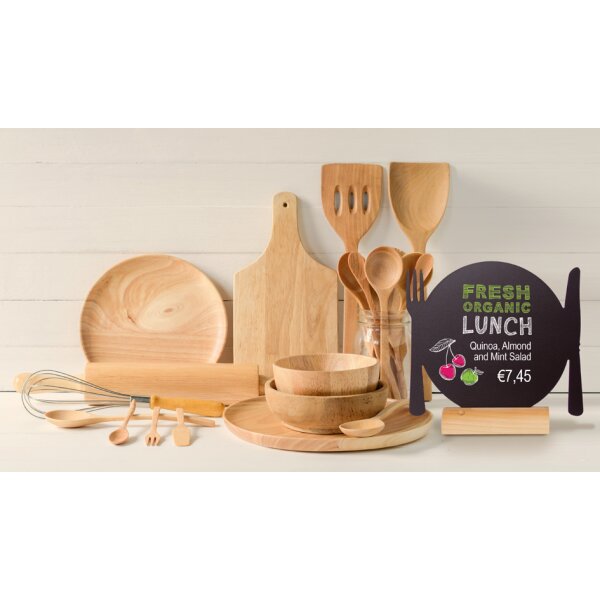 Tischaufsteller SILHOUETTE "Teller