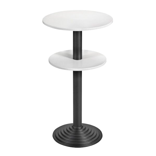 Stehtisch 60001GN, 600 500 mm, grau schwarz