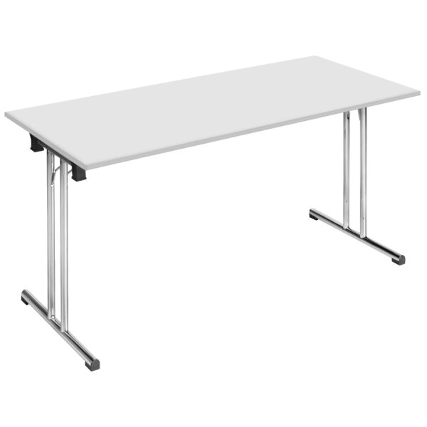 Klapptisch Chromeline1 "TPCH167G", rechteck, grau