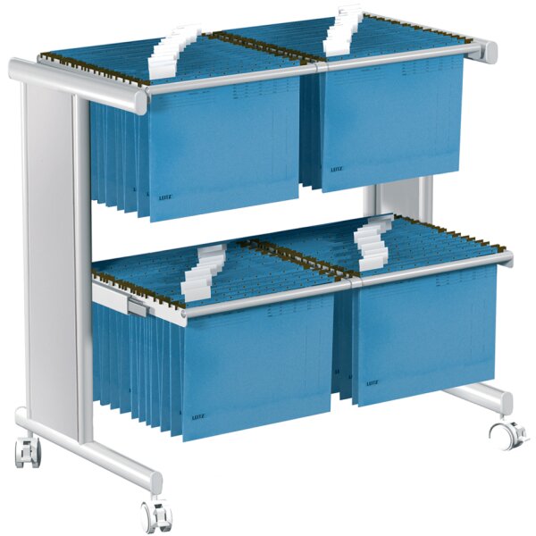 Doppel-Hängemappen-Wagen Pragma, zweireihig