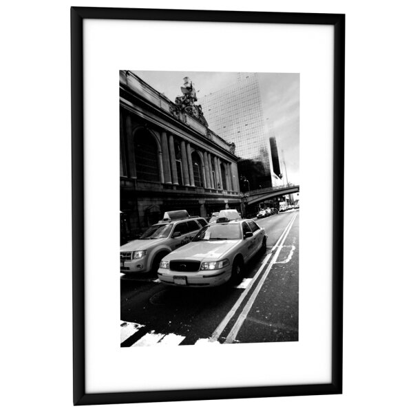 Alu-Bilderrahmen, (B)500 x (H)700 mm, schwarz