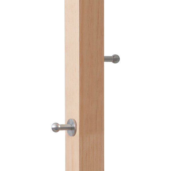 Garderobenständer "easyCloth", aus Holz, grün