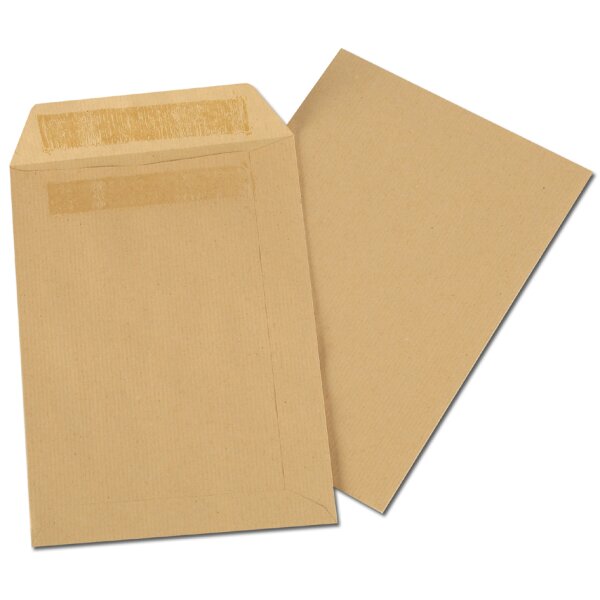 Versandtaschen, C4, 229 x 324 mm, braun, Gewicht: 90 g