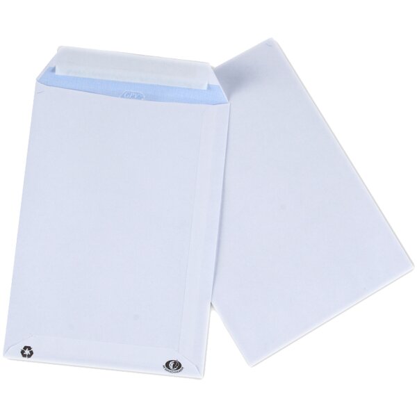 Versandtaschen, C4, 229 x 324 mm, weiss, mit Fenster