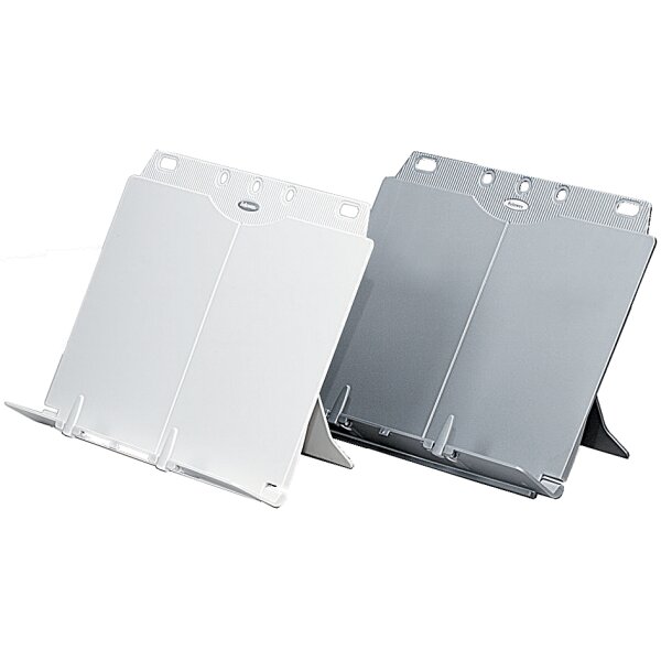 Konzepthalter Buchstütze Booklift, silber