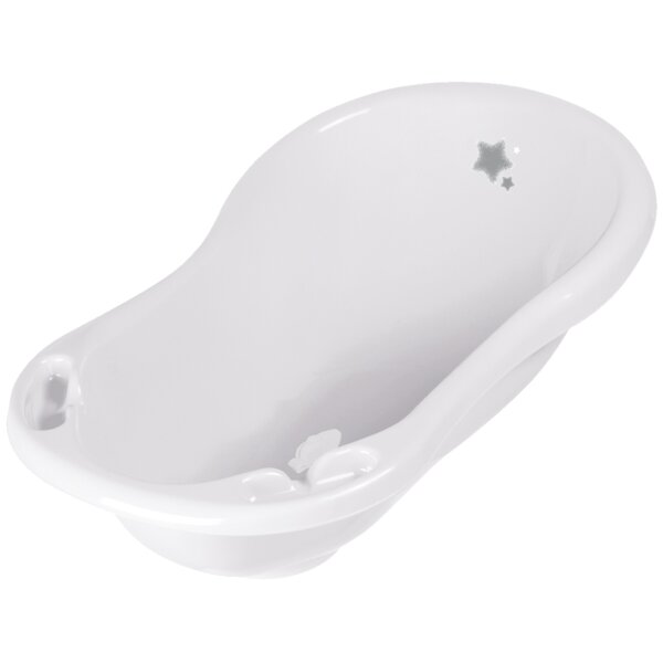 kids Babywanne "maria stars", mit Stöpsel, grau