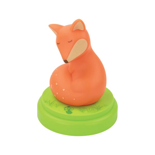 Nachtlicht Fuchs, grün orange