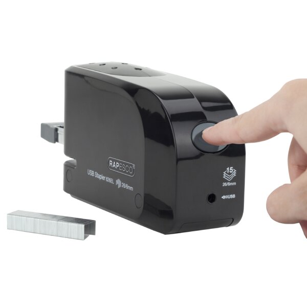 Elektrisches Heftgerät 626EL, schwarz