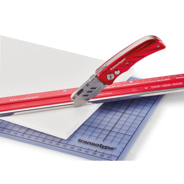 Cutter PRO, Aluminium-Gehäuse, rot