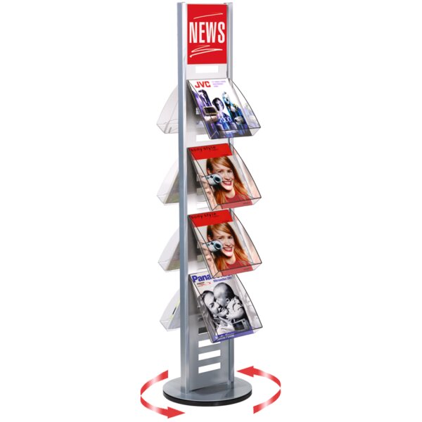 Infoschild für Prospekt-Bodenständer tec-art