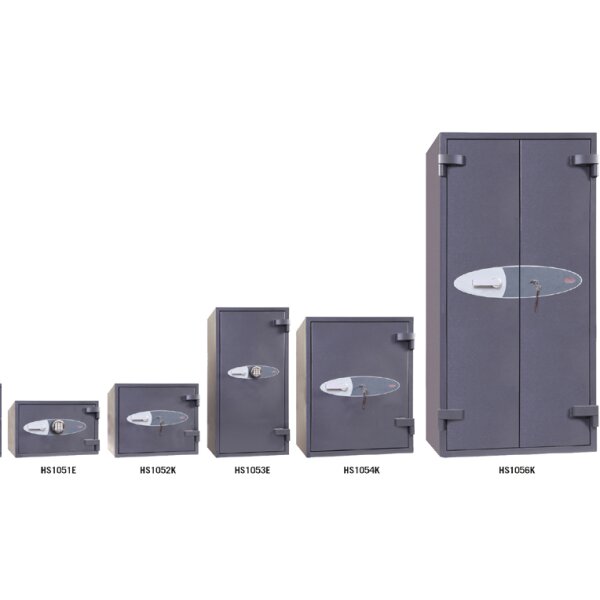 Einbruchschutz-Tresor NEPTUN HS1051K, graphitgrau