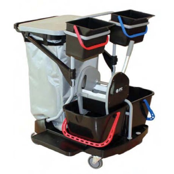 Nasswischwagen DI Enviro Trolley Wet, schwarz grau