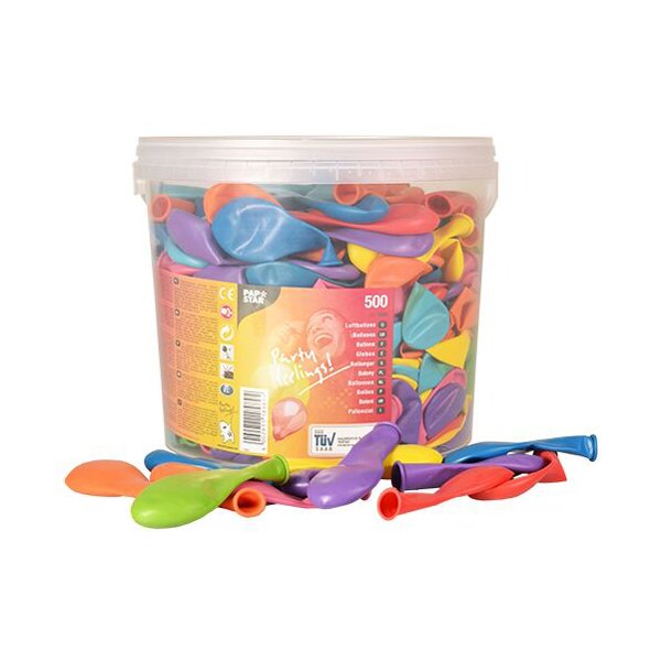 Luftballons, farbig sortiert, 500 Stück